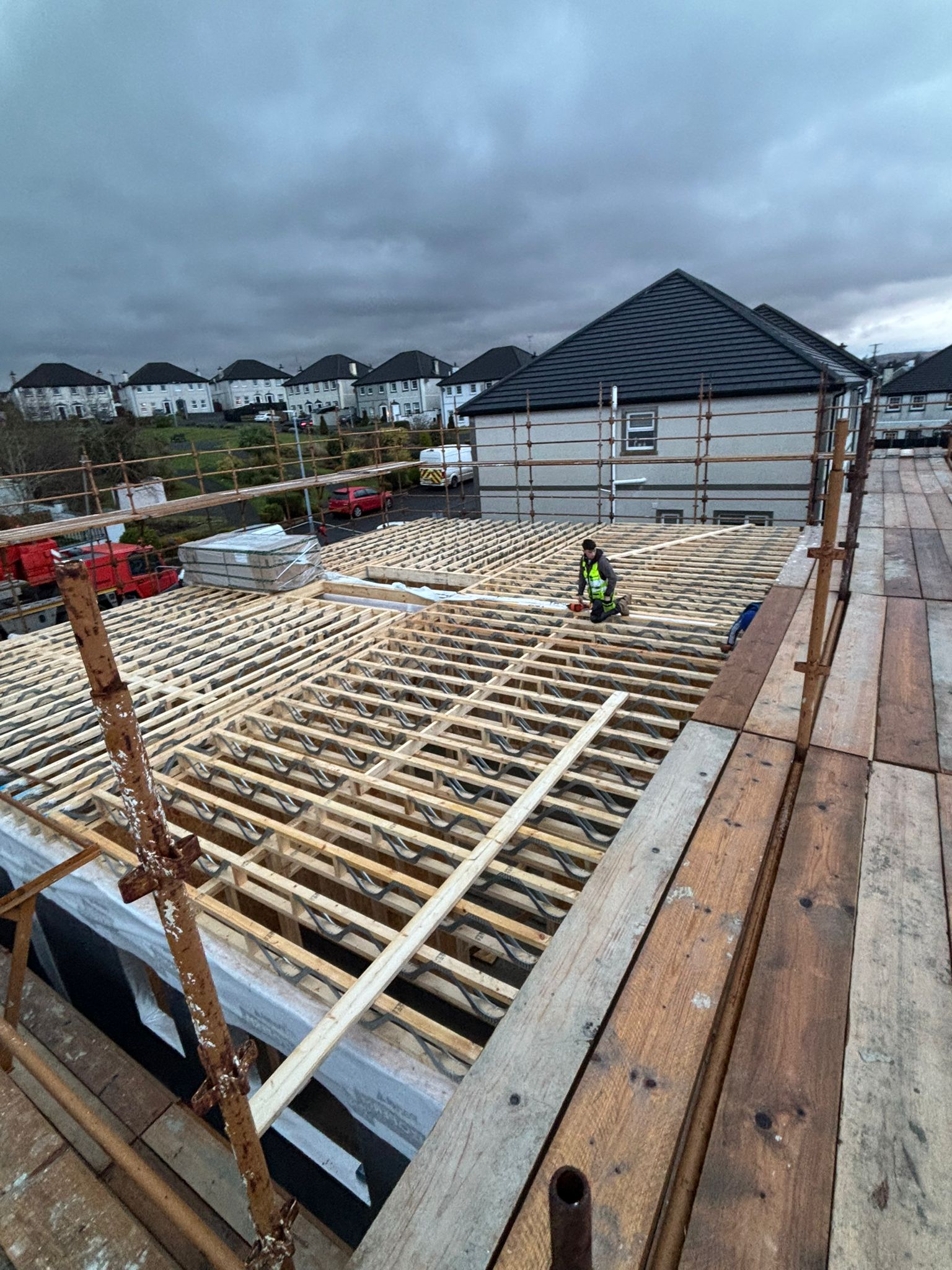 HBC Timberframe floor joist layout